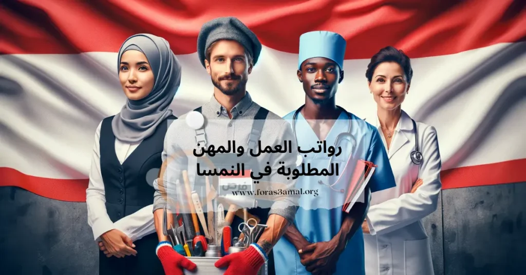 المهن المطلوبة في النمسا 2024 وأيضا رواتب العمل في النمسا