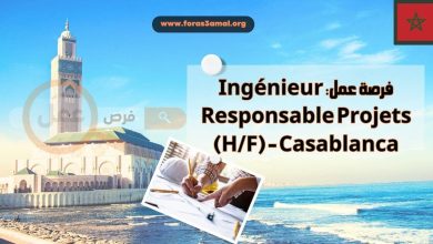 فرصة عمل Ingénieur Responsable Projets (HF) - Casablanca