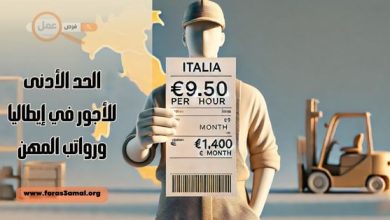 الحد الأدنى للأجور في إيطاليا ورواتب المهن 2025
