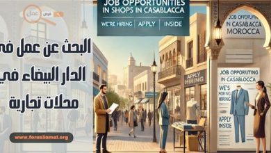 كيفية القيام بالبحث عن عمل في الدار البيضاء في محلات تجارية 2025