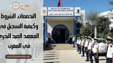 شروط ولوج معهد الصيد البحري 2025.. التخصصات وكيفية التسجيل