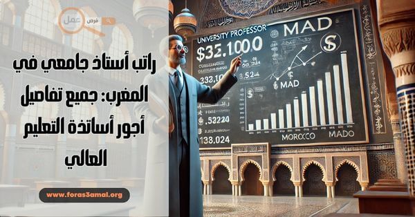 راتب أستاذ جامعي في المغرب 2025 جميع تفاصيل أجور أساتذة التعليم العالي