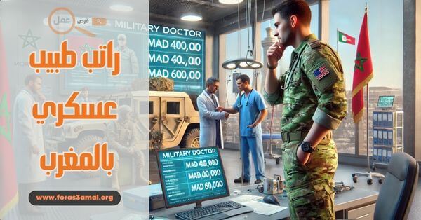 راتب طبيب عسكري بالمغرب 2025