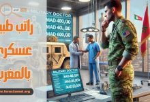 راتب طبيب عسكري بالمغرب 2025