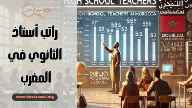 ما هو راتب أستاذ الثانوي في المغرب 2025 التفاصيل الكاملة