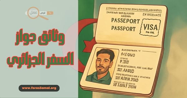 قائمة بكافة وثائق جواز السفر الجزائري 2025 (ملف جواز السفر الجزائري)