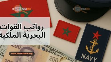 رواتب القوات البحرية الملكية 2025