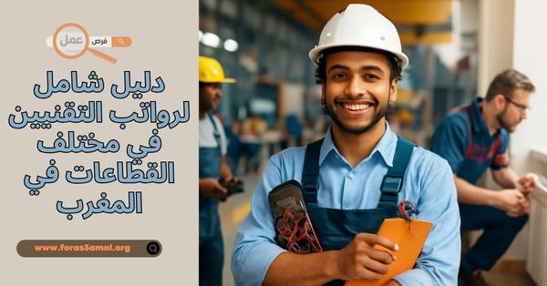راتب تقني متخصص في المغرب دليل شامل لرواتب التقنيين في مختلف القطاعات 2025