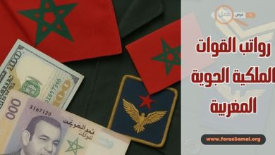 رواتب القوات الملكية الجوية المغربية