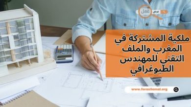 ما هي الملكية المشتركة في المغرب 2025 والملف التقني للمهندس الطبوغرافي؟