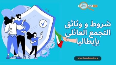 ما هي شروط و وثائق التجمع العائلي بإيطاليا 2025؟