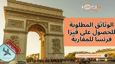 ما هي الوثائق المطلوبة للحصول على فيزا فرنسا 2025 للمغاربة؟